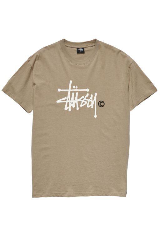 Stussy Mens TM SS T Shirt Brown - EIPQM2748